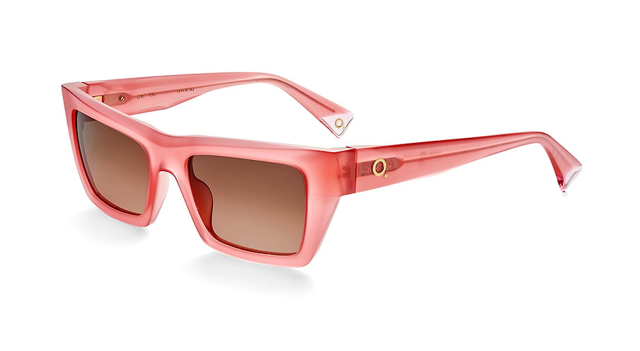 Das Bild zeigt die Sonnenbrille EPIC CO von der Marke Etnia Barcelona in rosa.